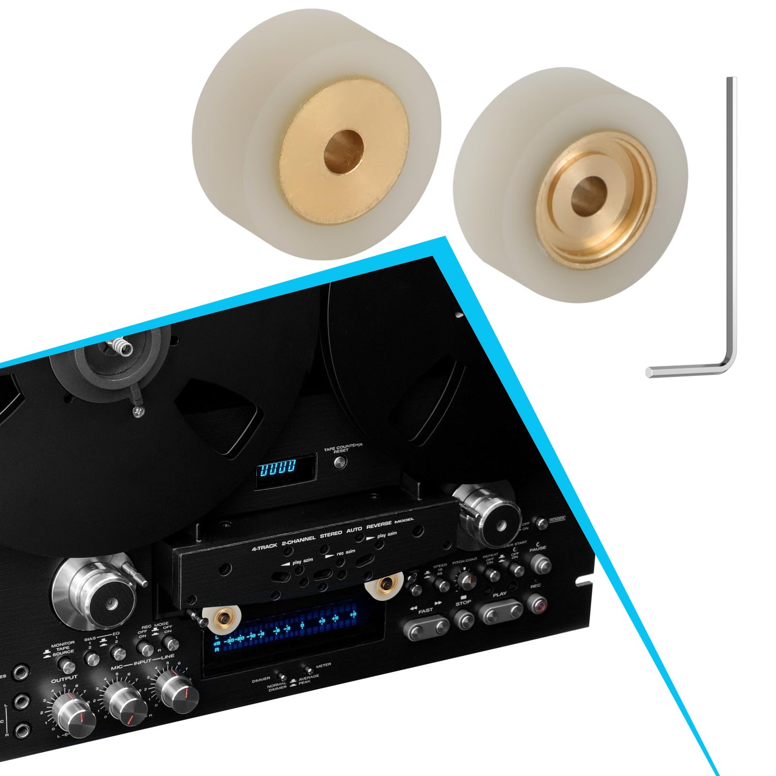 Amazon.com: for Pioneer RT-901 Pair New Pinch Rollers Assembly